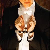 show icon, man in handcuffs